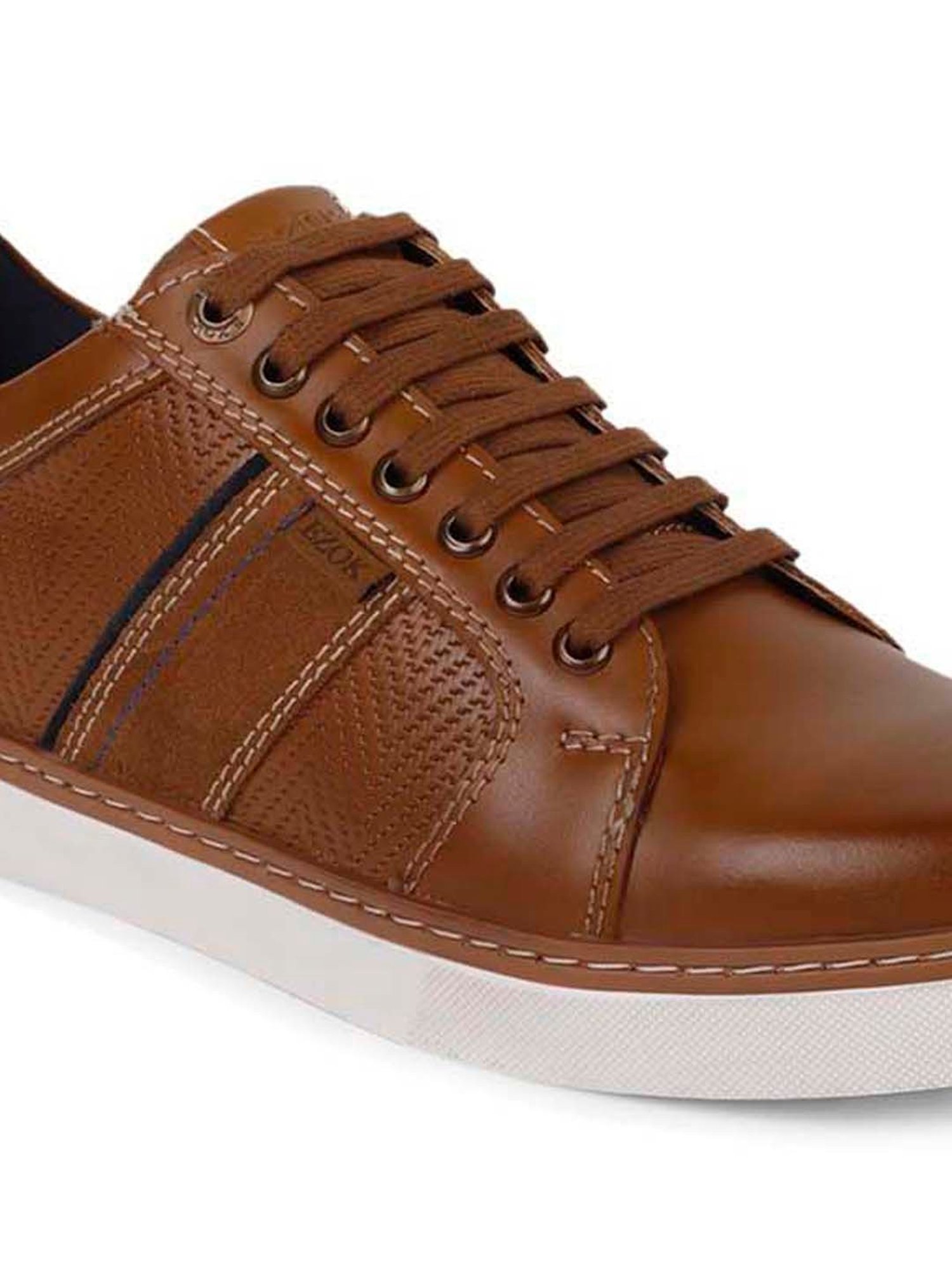 EZOK Men's Tan Casual Sneakers