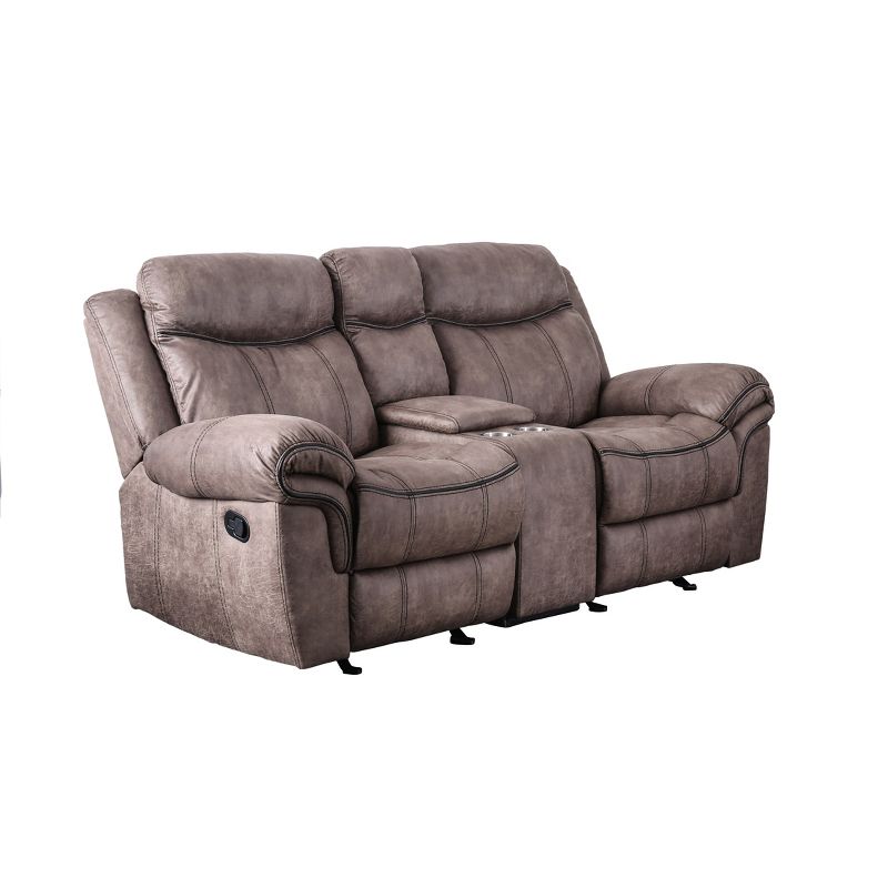 Turner Loveseat Basic Brown - HOMES: Inside + Out