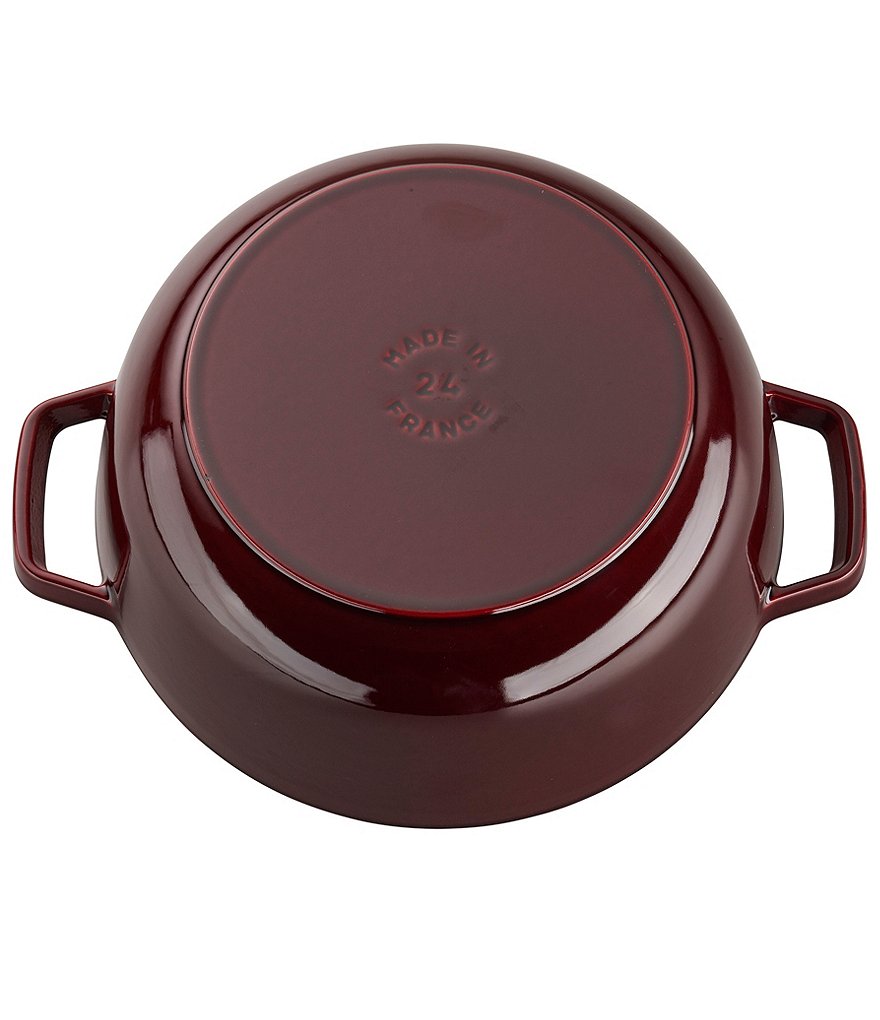 Staub Cast Iron 3.75qt Essential Dutch Oven with Rooster Lid