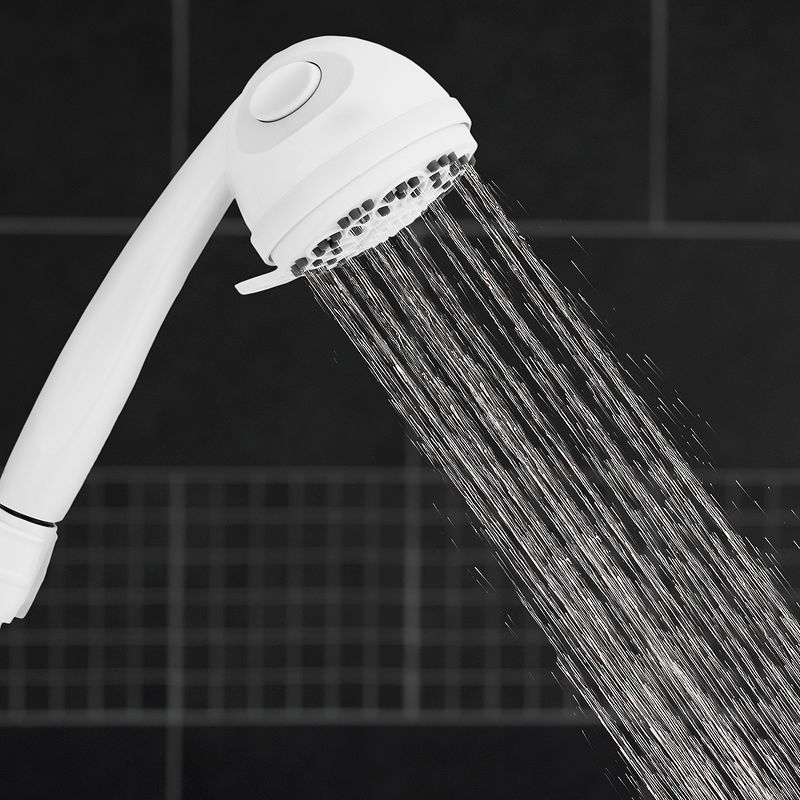 PowerSpray Hand Held Shower Head 5-mode White- Waterpik