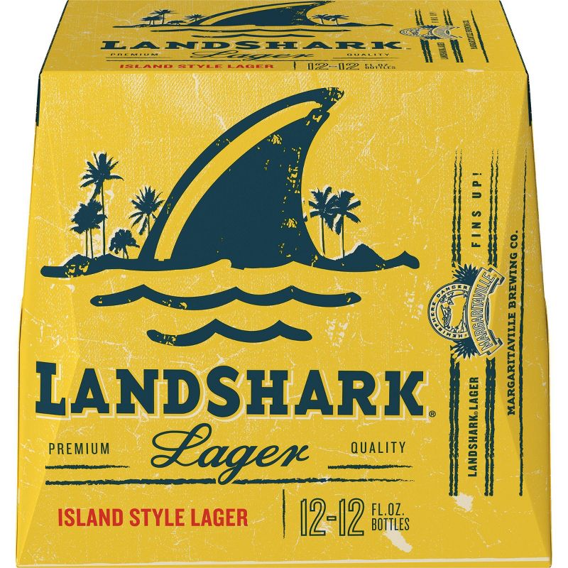 Landshark Island Style Lager Beer - 12pk/12 fl oz Bottles