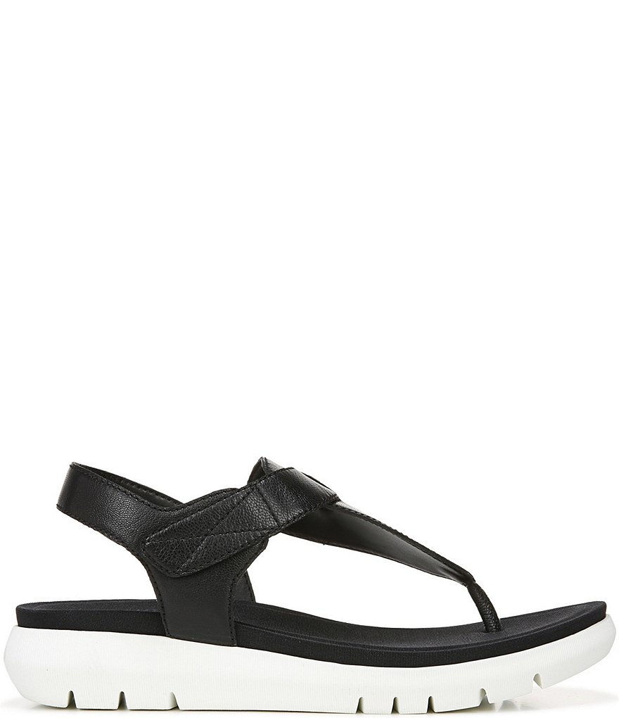 Naturalizer Lincoln Leather Sport Wedge Sandals