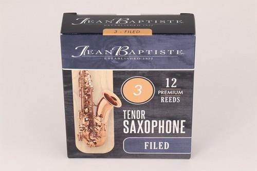 Jean Baptiste Filed Tenor Saxophone Reeds (2.5)