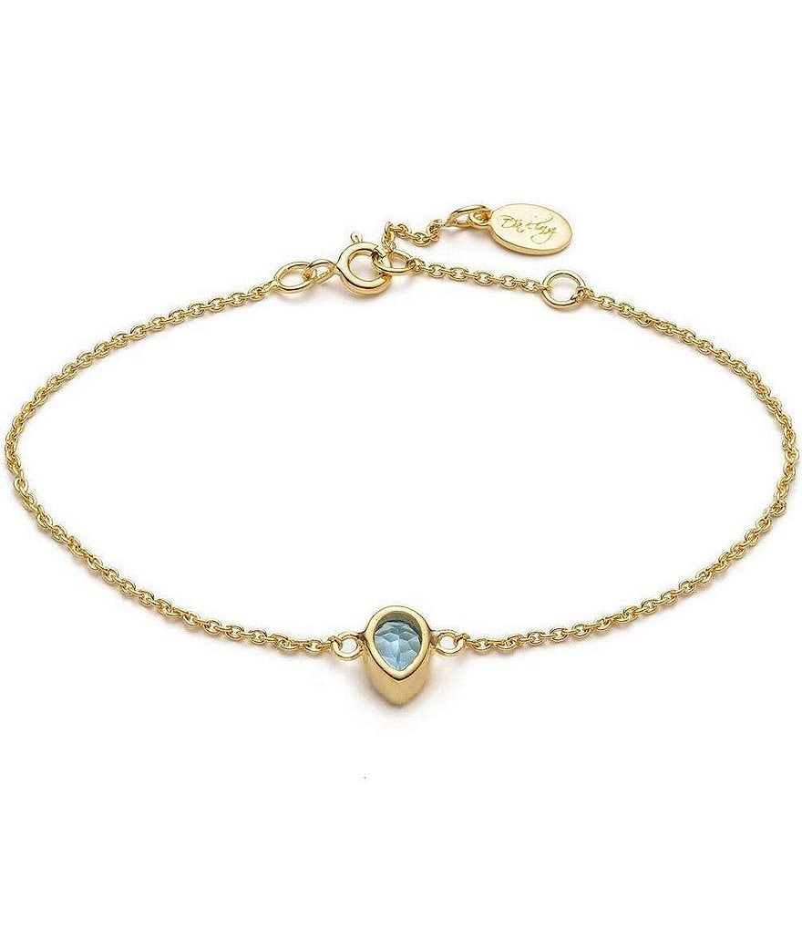 With Love Darling Water Drop Bracelet