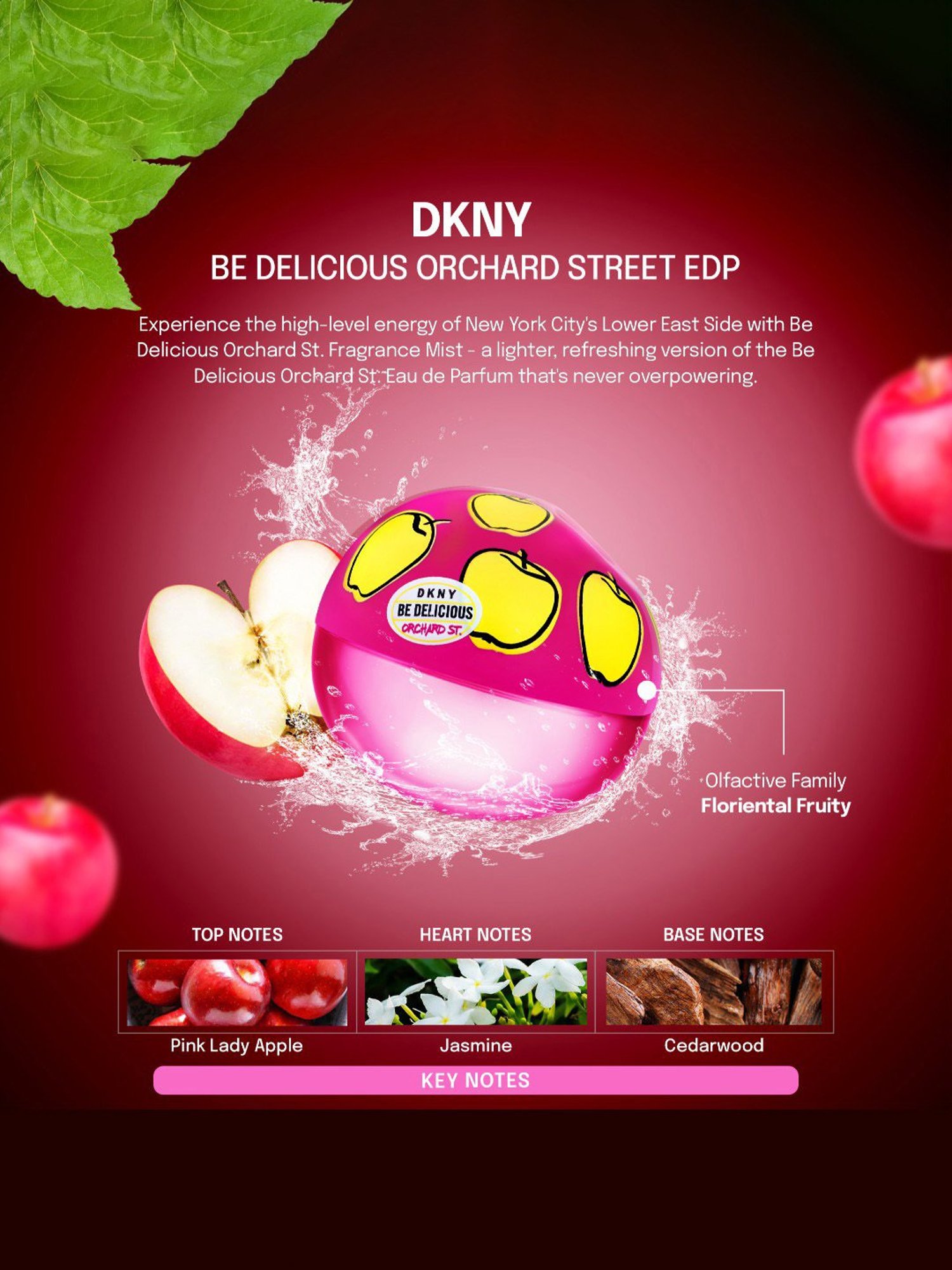 DKNY Be Delicious Orchard St. Eau de Parfum - 30 ml