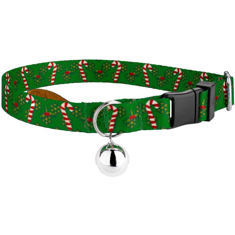 Country Brook Petz(R) Candy Cane Christmas Cat Collar