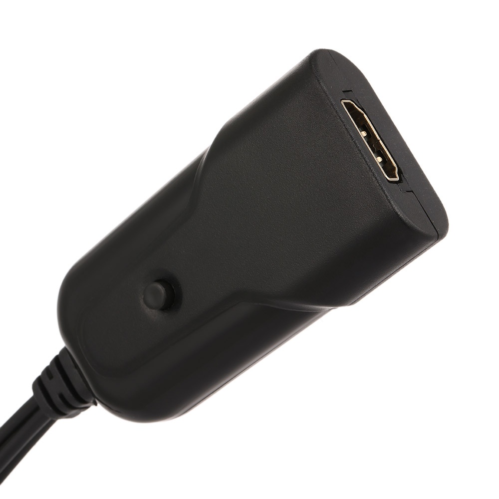 HD to AV CVBS Convertor 1080P to AV Adapter for NTSC PAL Standard Compatible with TV Computer PS3 VCR Monitor HD 2 AV CVBS Adapter