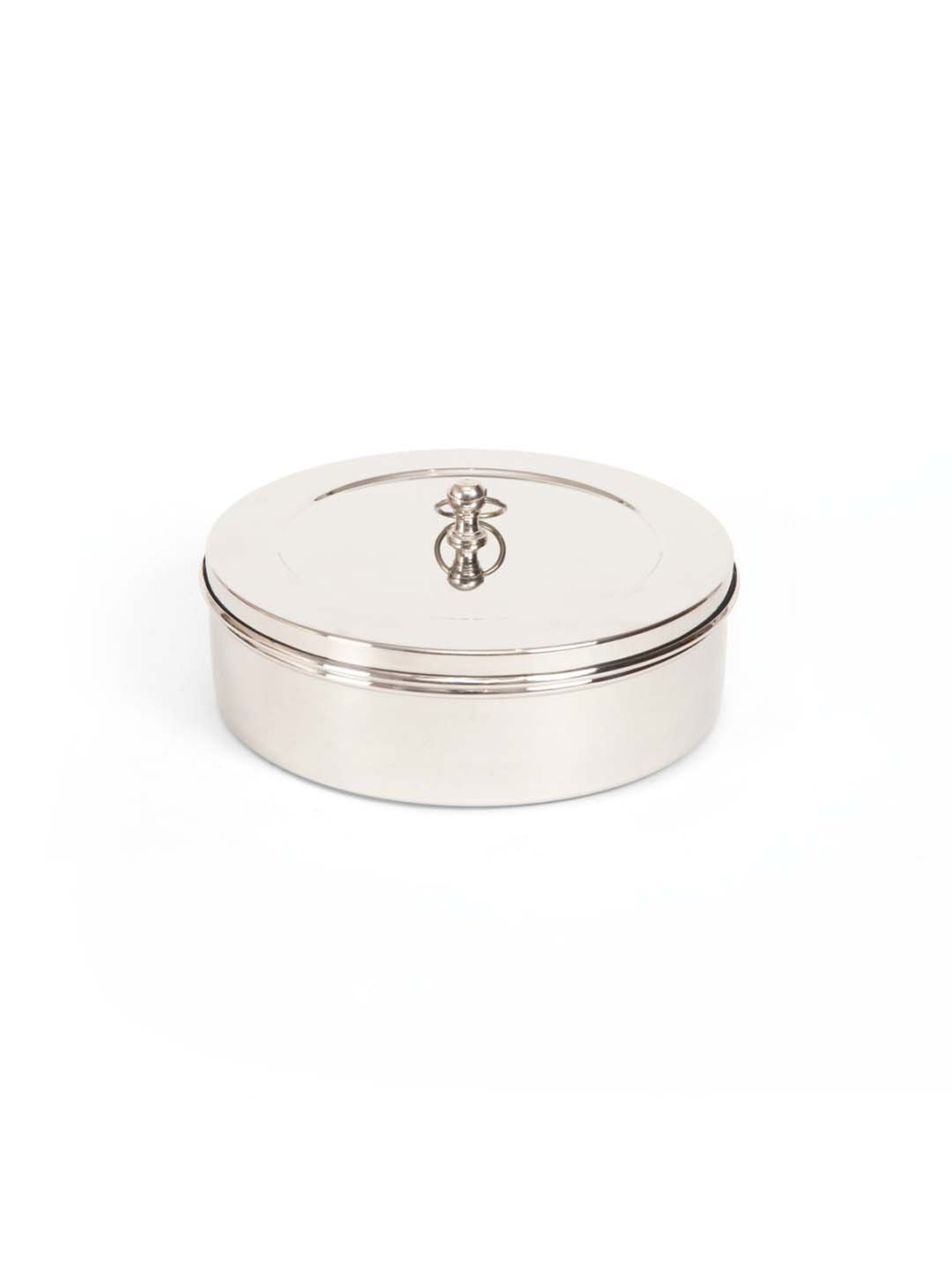 Home4U Silver Stainless Steel Spice Box - Set of 1