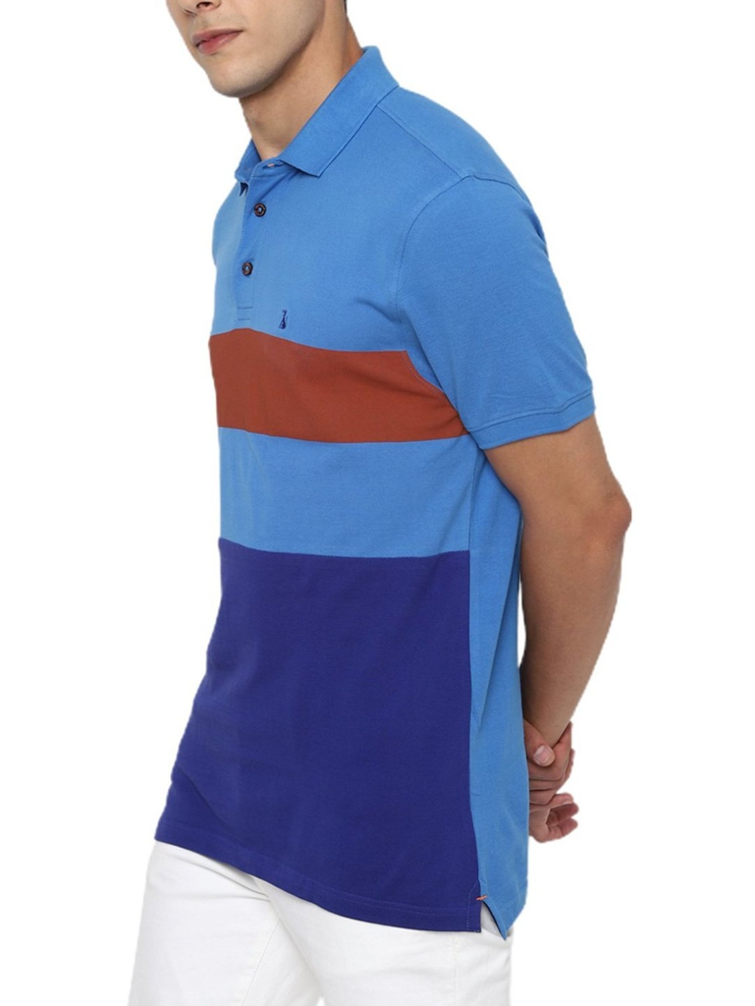 Simon Carter London Multi Slim Fit Polo T-Shirt