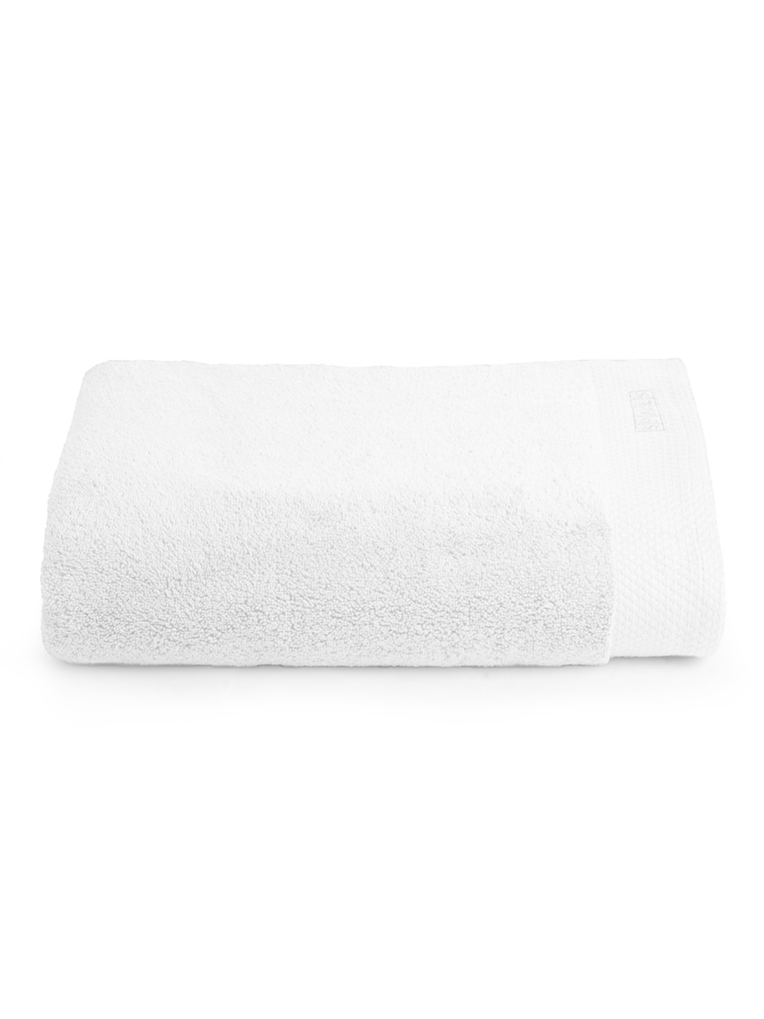 Spaces Luxury Egyption White 670 GSM Cotton Bath Towel