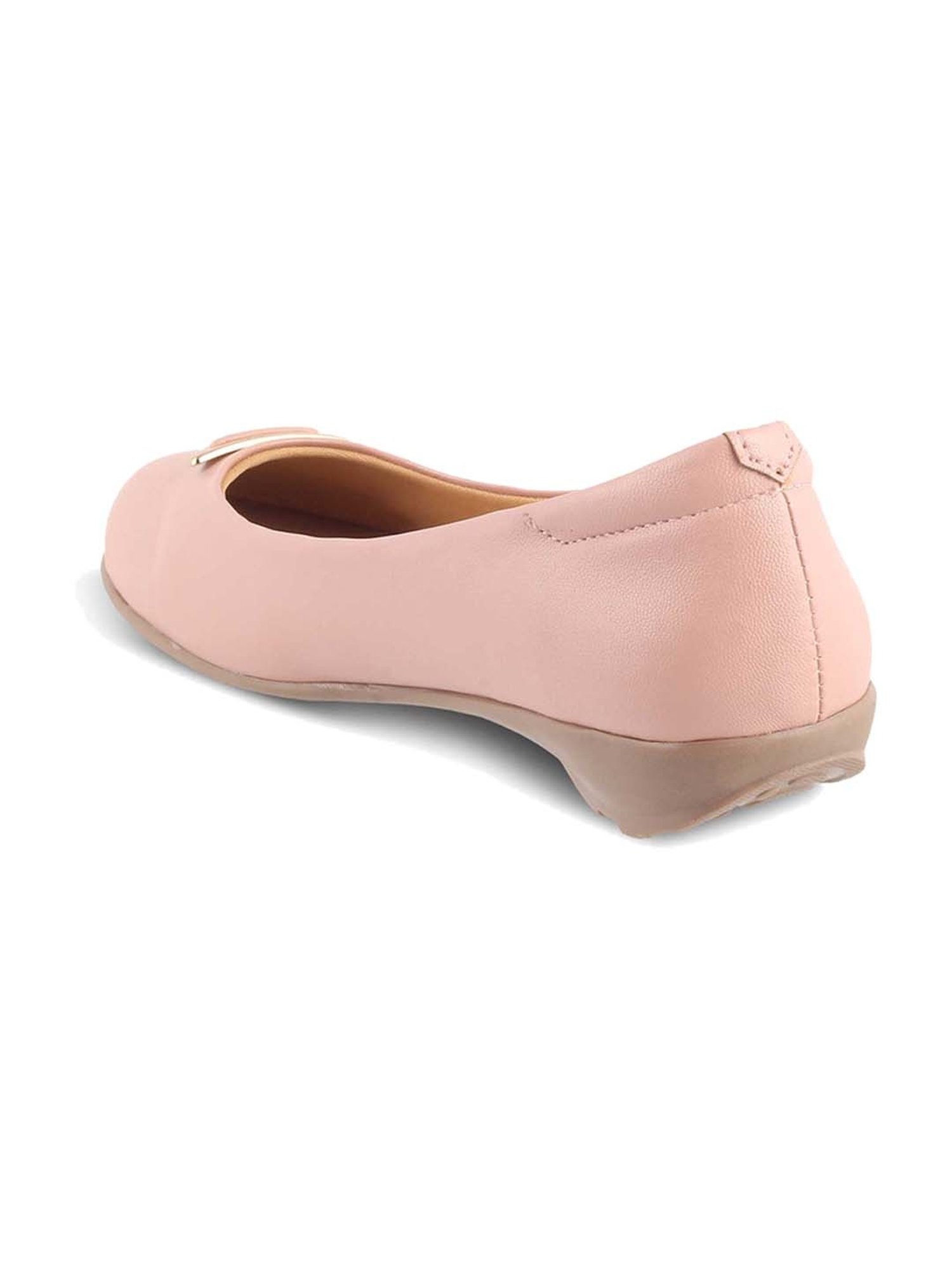 Tresmode Women's Pink Flat Ballets