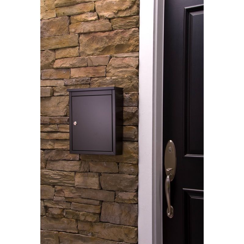 Architectural Mailboxes Soho Power Coated Mailbox Bronze