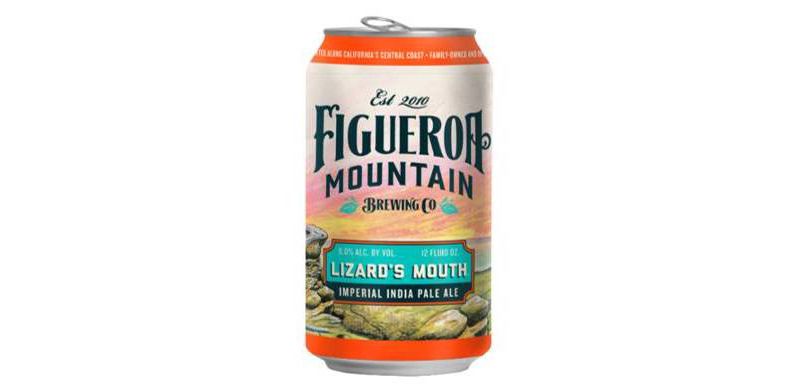 Figueroa Mountain Lizard's Mouth Imperial IPA Beer - 6pk/12 fl oz Cans
