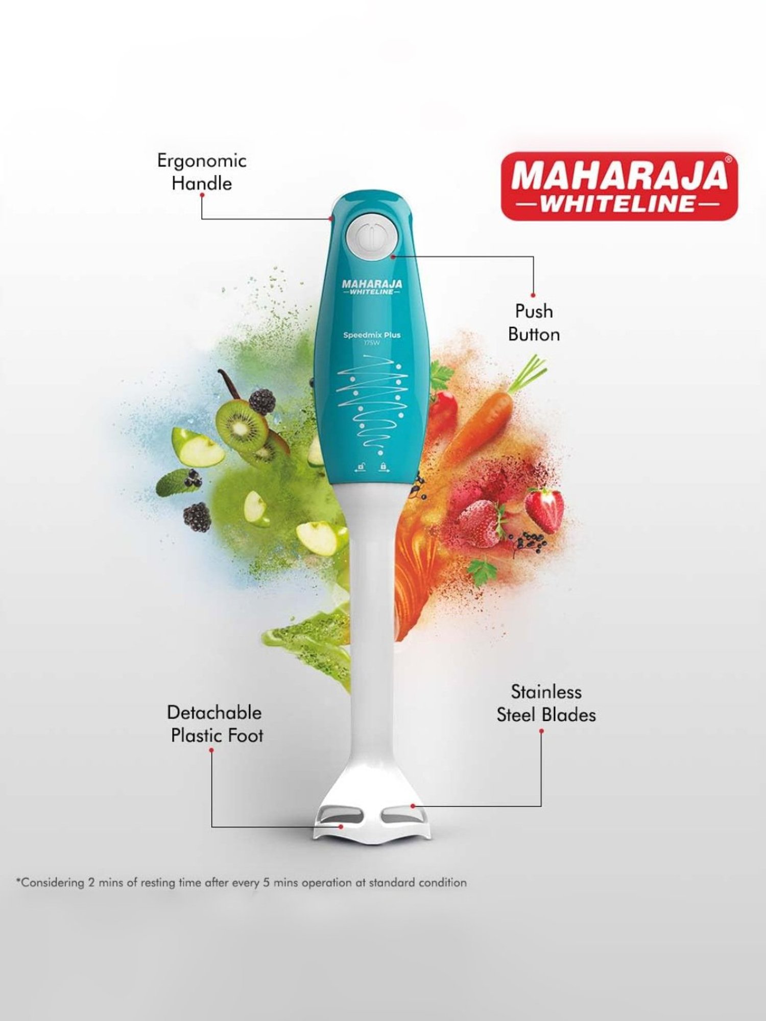 Inalsa 1200W Hand Blender