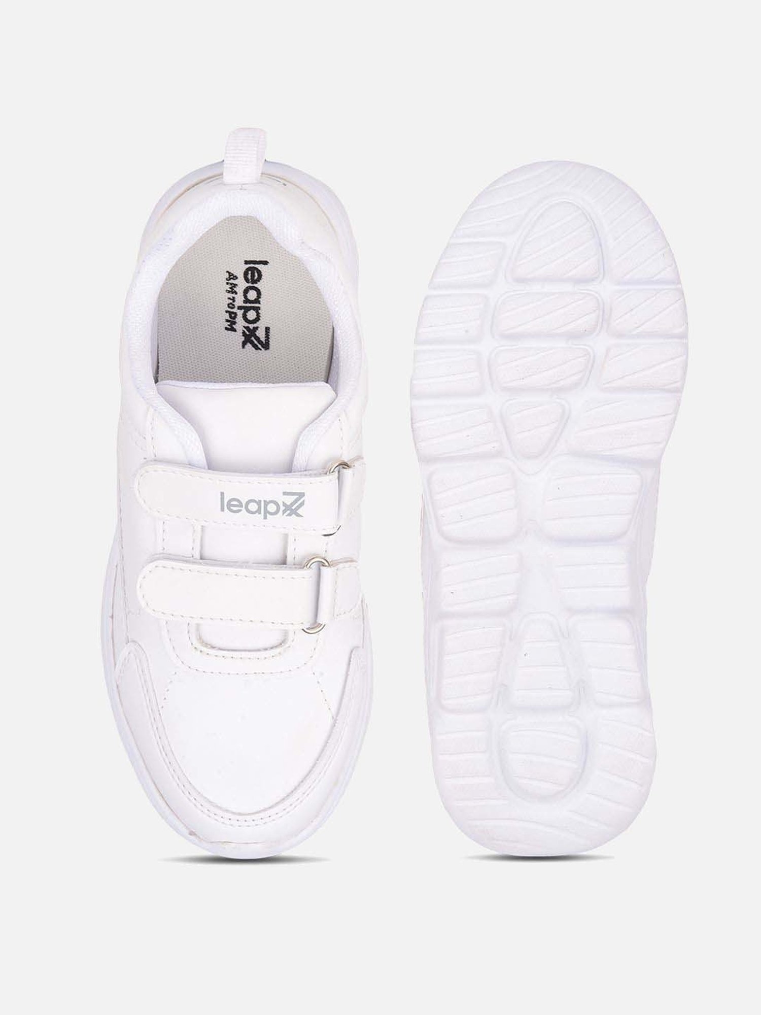 Liberty Boys White Casual Wear Uniform Shoes