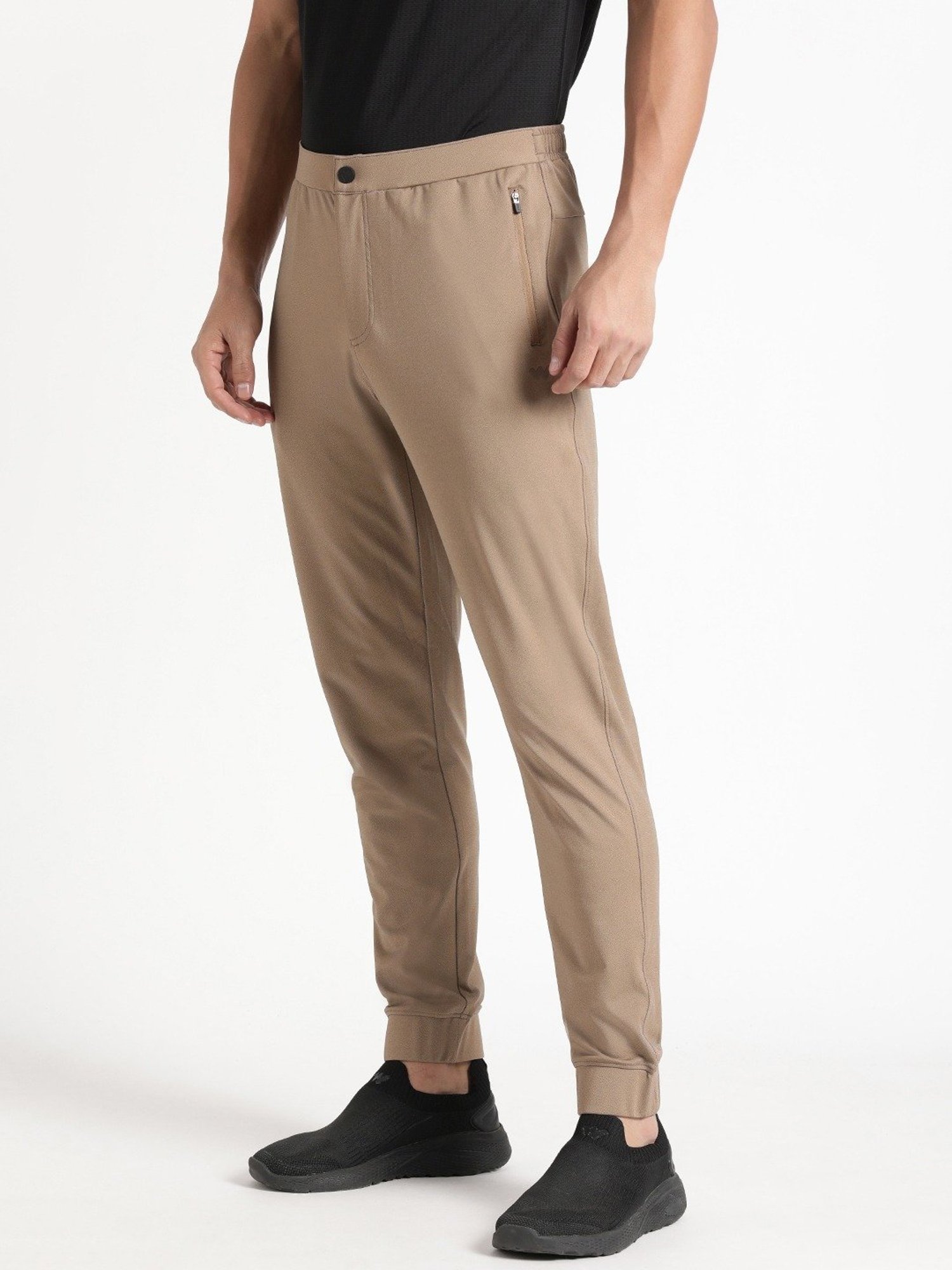 Wildcraft Khaki Regular Fit Trackpants