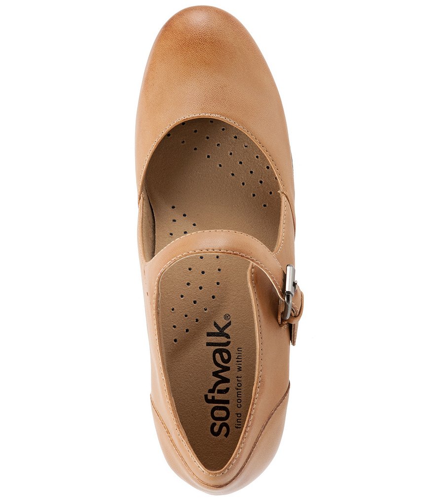 SoftWalk Irish II Mary Jane Block Heel Pumps