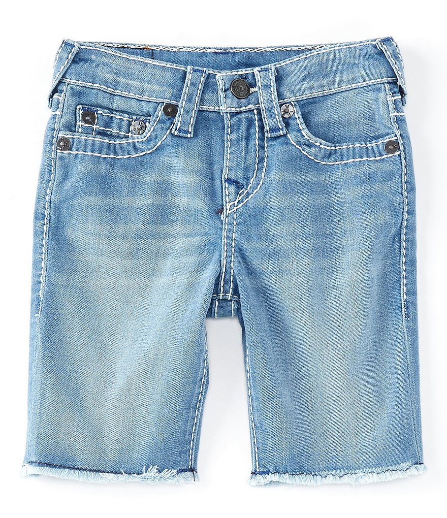 True Religion Little Boys 2T-7 Geno Cut-Off Denim Shorts