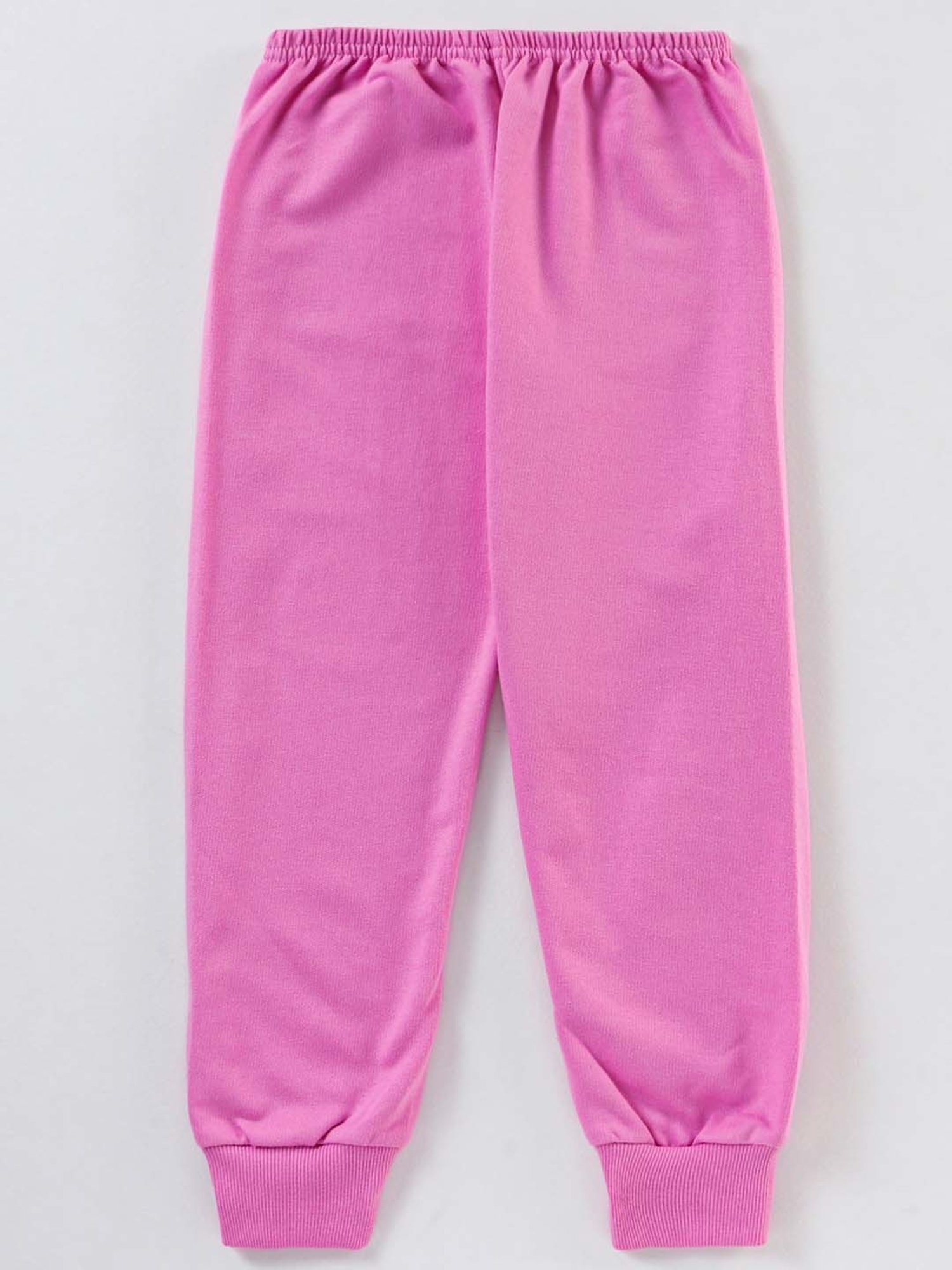 Nite Flite Kids Pink Cotton Regular Fit Full Sleeves Sweatshirt Set