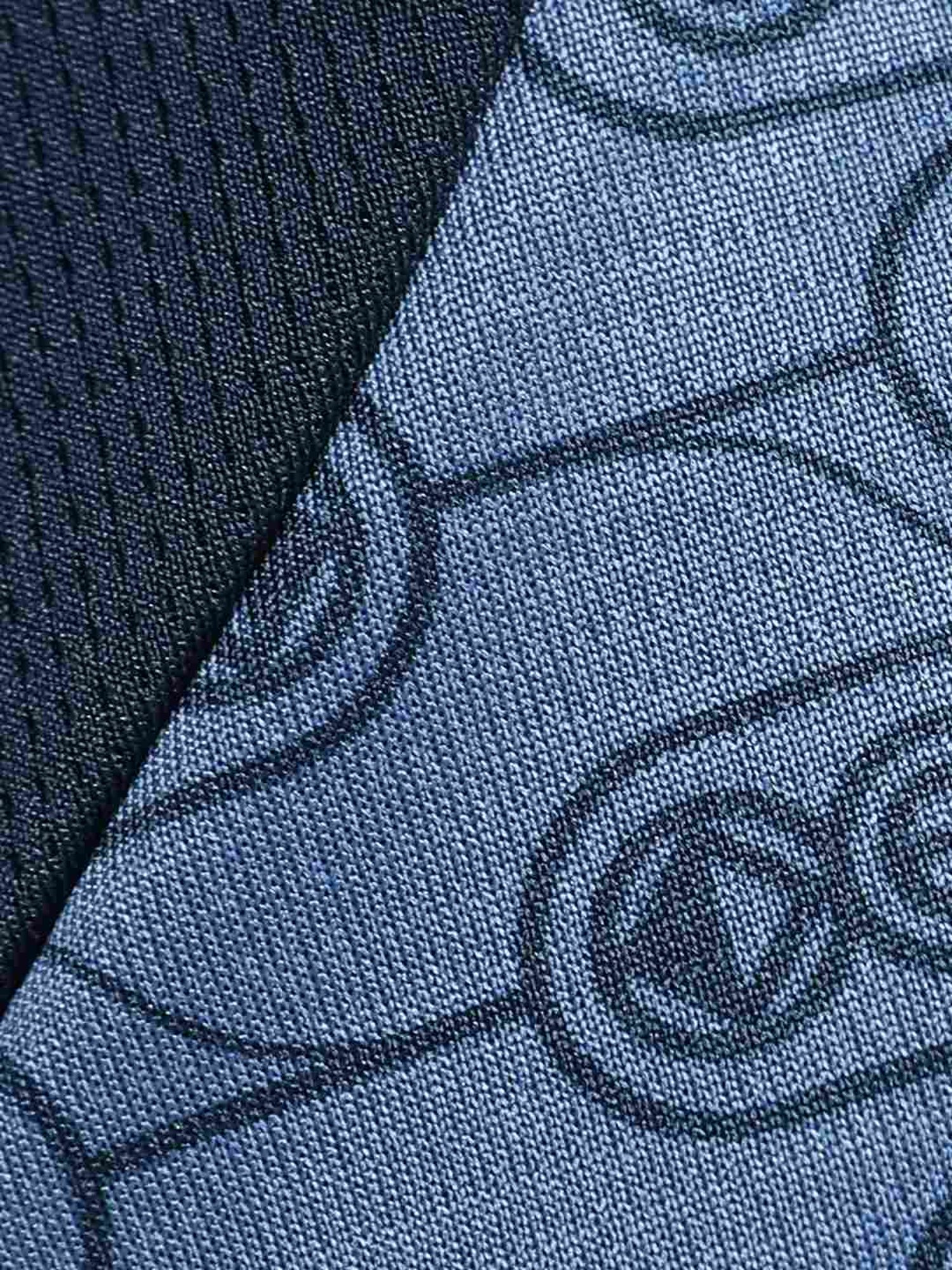 Puma Blue Regular Fit Printed Sports Shorts