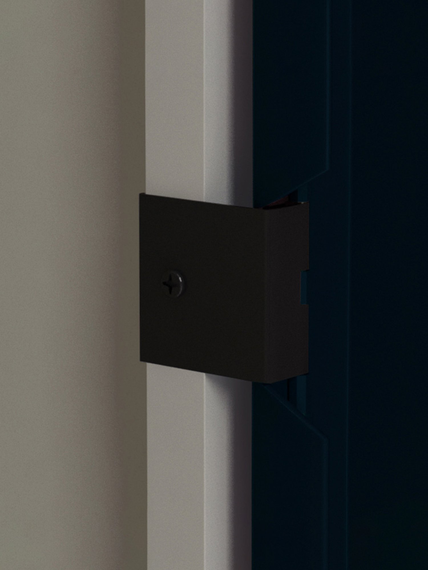 Godrej Interio Slimline 2-Door Steel Almirah, Blue (1-Year Warranty, 1 Locker, 1 Drawer,OHU)