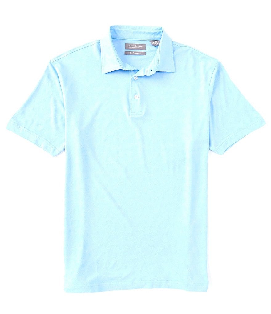 Daniel Cremieux Signature Performance Stripe Short-Sleeve Polo Shirt