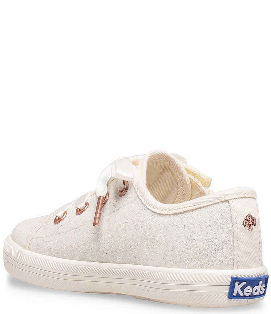 Keds for kate spade new york Girls' Kickstart Jr Glitter Sneakers (Infant)
