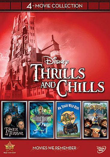 BUENA VISTA HOME VIDEO HAUNTED MANSION/TOWER OF TERROR/MR TOADS/COUNTRY BEARS (DVD/4PK) D110309D