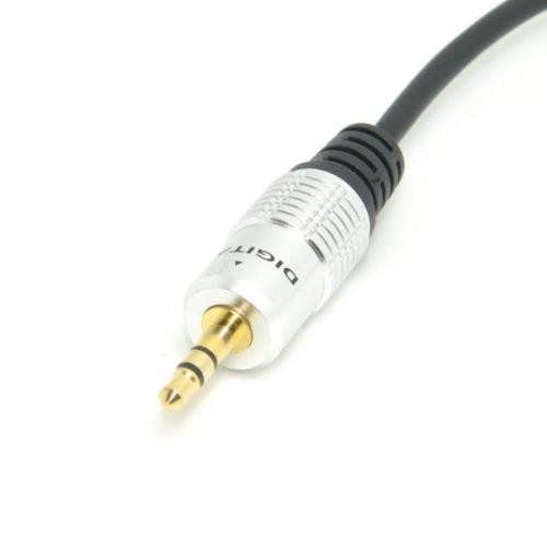 Cablecc Audio Aux 6.35mm 1/4" Female to 3.5mm 1/8" Male Stereo Headphone Plug Adapter Converter Cable 20cm