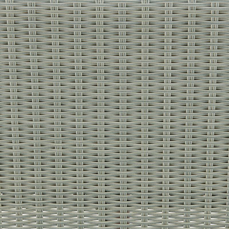 All-Weather Wicker Albany Outdoor Corner Sectional Sofa Gray - Alaterre Furniture