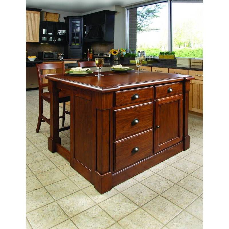 Origami Wood Top Steel Kitchen Organizer 3 Mesh Basket Sliding Drawer (2 Pack)