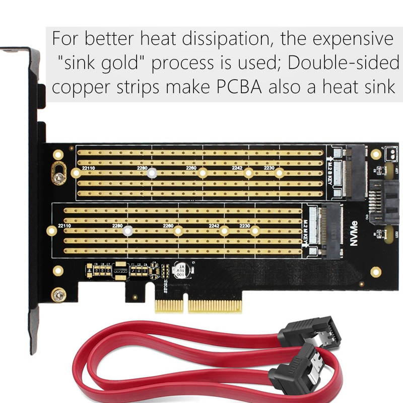 iStarUSA DD-666-2U-M 2U PCIe x16 to PCIe x16 Riser Card Middle Position