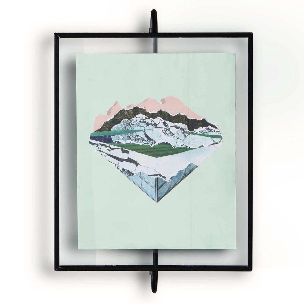 Umbra 1005428-040 8 x 10 in. Phantom Wall Picture Floating Frame, Black