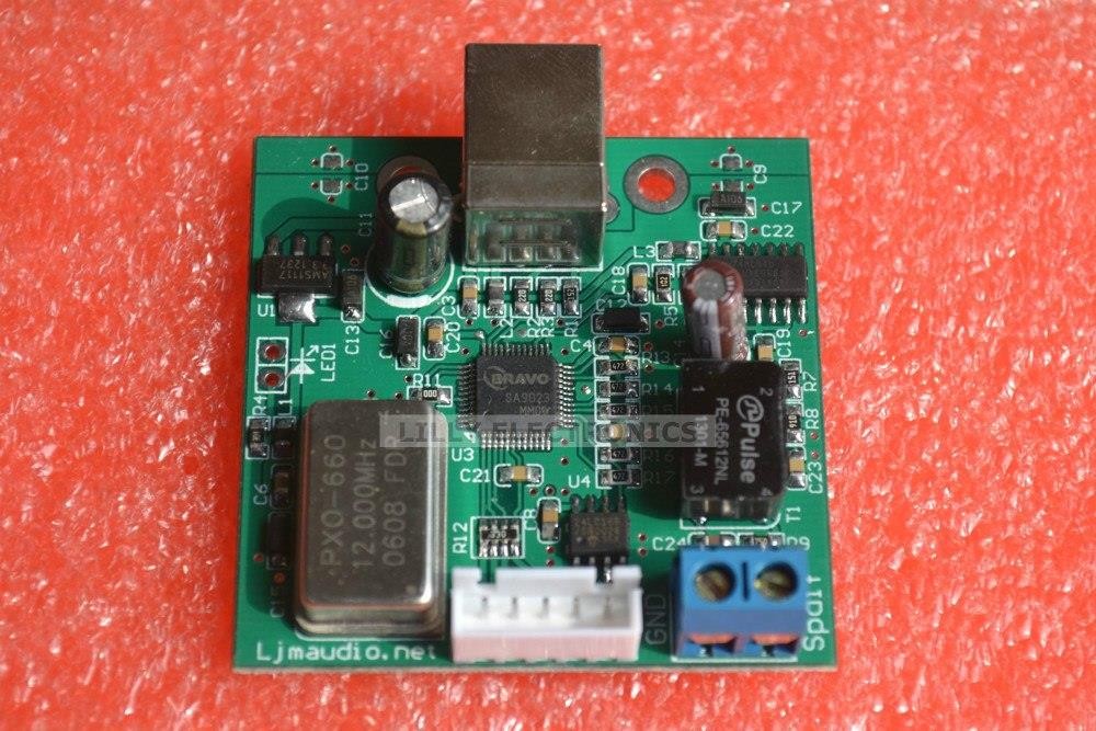 USB to SPDIF Coaxial I2S Processor TE7022 Chip Support 24 bit 96K sampling