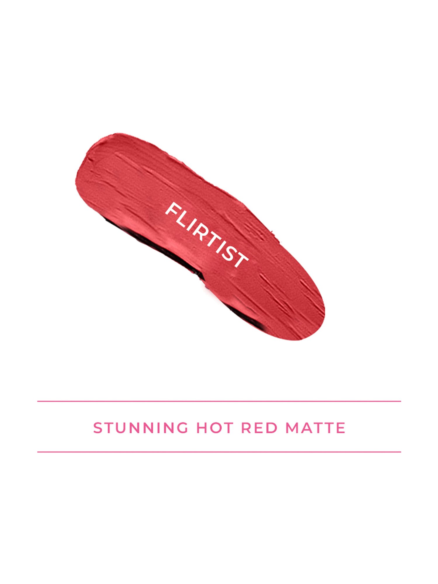 Praush Beauty Non Drying Liquid Lipstick Flirtist - 30 gm