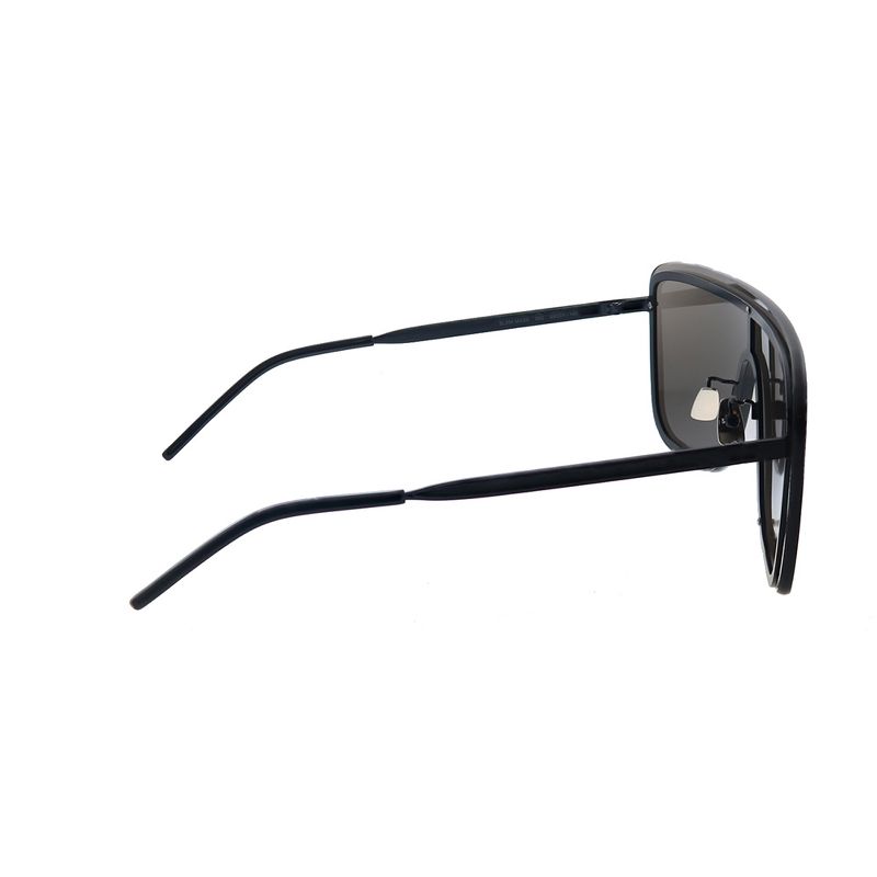 Saint Laurent SL 364 Mask 002 Unisex Square Sunglasses Black 99mm