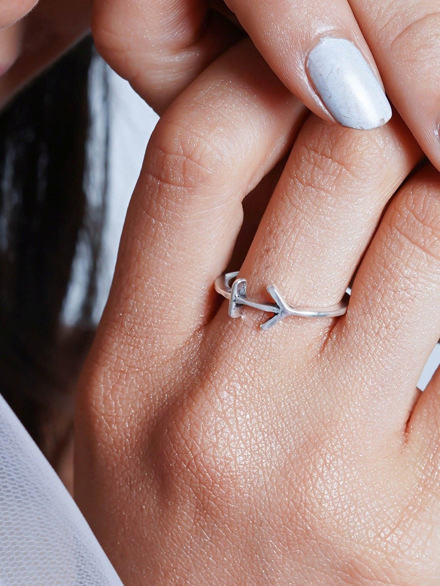 Joker & Witch Silver Sagittarius Zodiac Ring