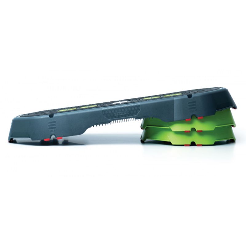 Escape Fitness STEP04 Step Platform with 2 Risers and Anti Slip Rubber Feet for Aerobic and Plyos Exercise Strength Training Workouts