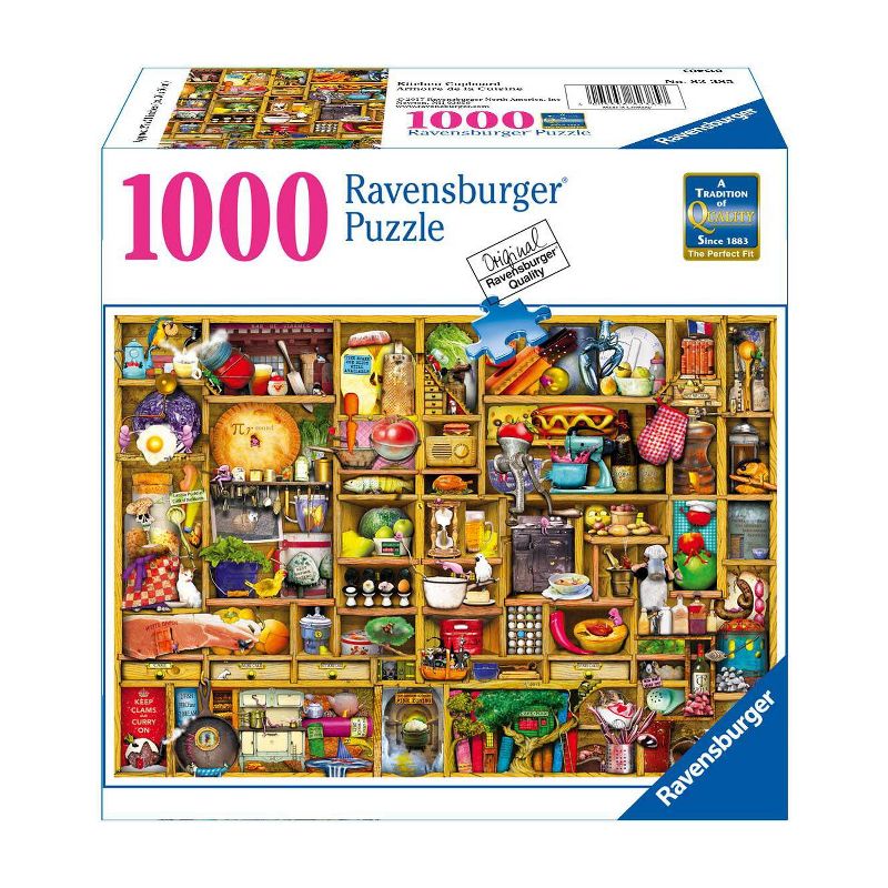 Ravensburger Kitchen Cupboard Jigsaw Puzzle - 1000pc