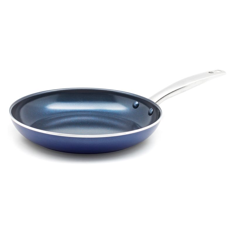 Blue Diamond 12" Ceramic Aluminum Frypan Blue