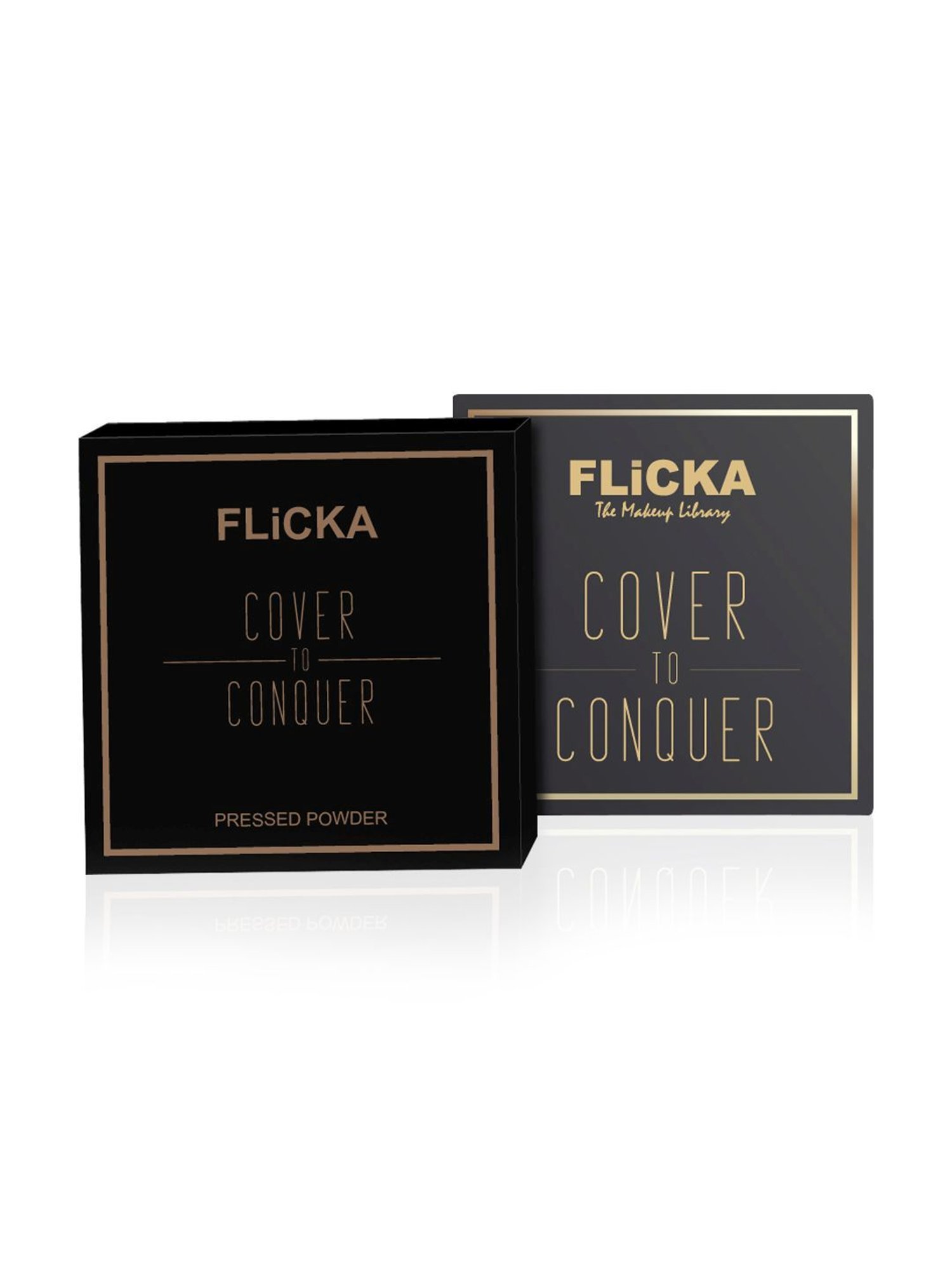 FLiCKA Cover To Conquer Compact 03 Caramel - 9 gm