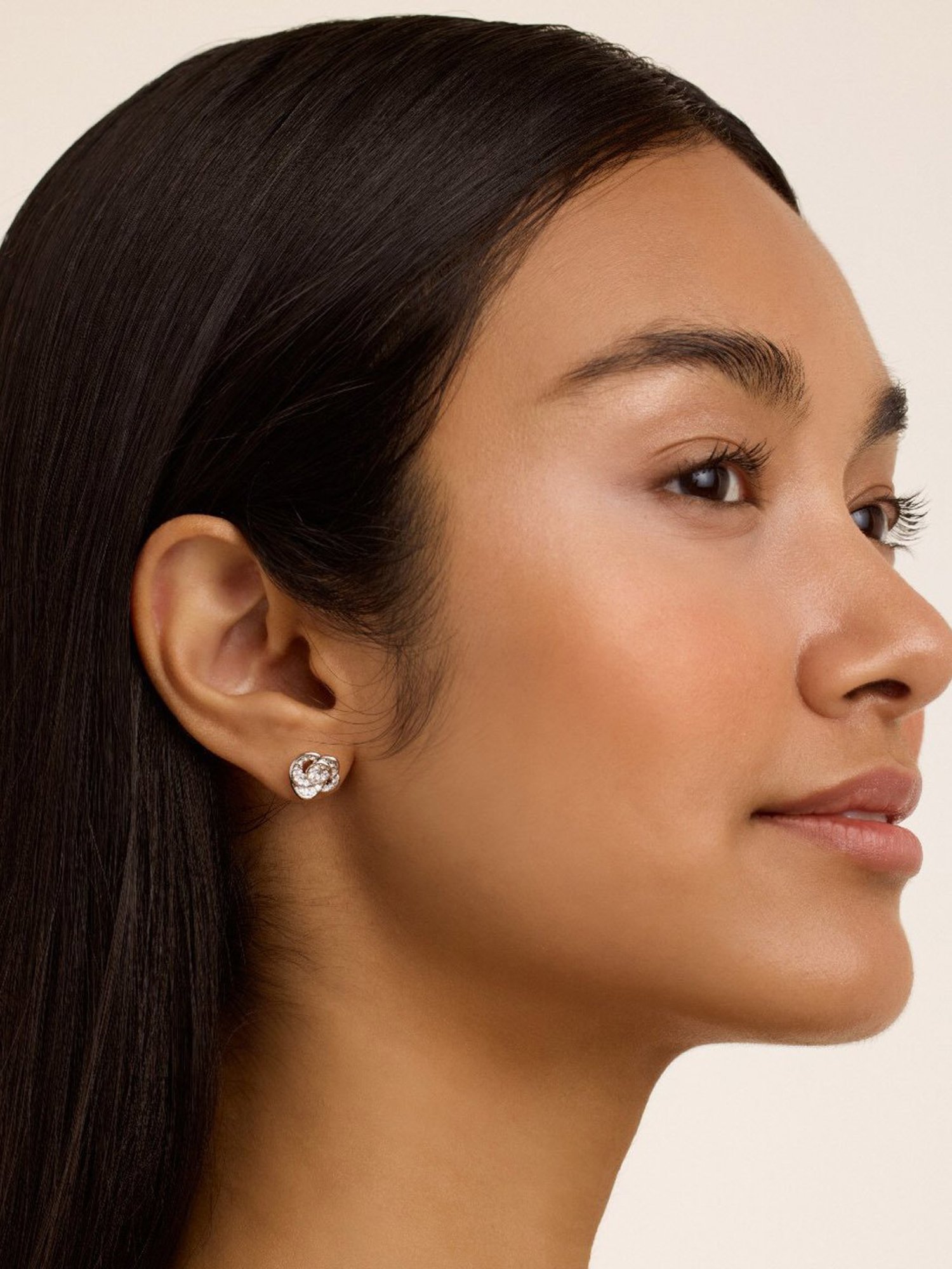 Ted Baker Crystal Flower Stud Earrings for Women