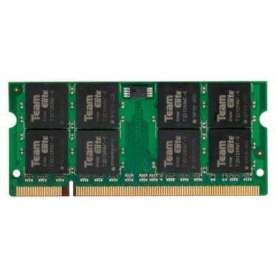 Team 1GB Elite DDR2 PC2-6400 800MHz SO-DIMM 200 pins laptop memory module Model TED21G800C6-S01