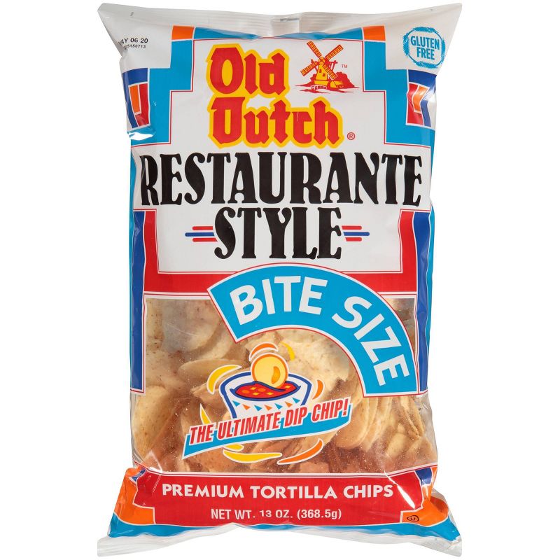 Old Dutch Restaurante Style Bite Size Tortilla Chips - 13oz