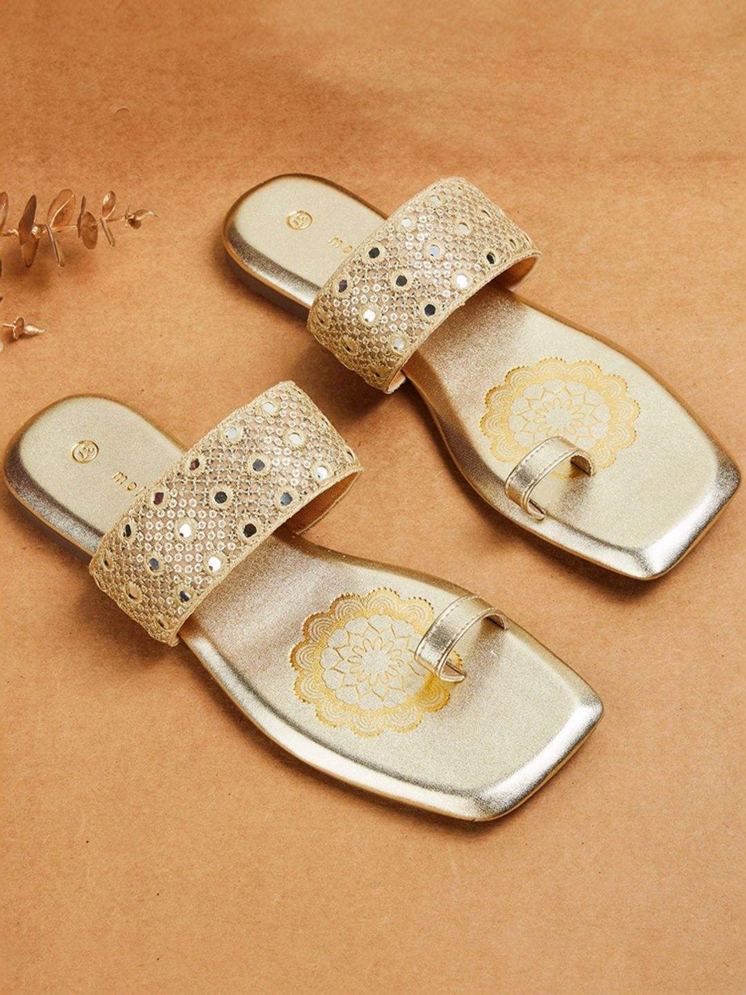 Truffle Collection Women's Silver Flat Ballets