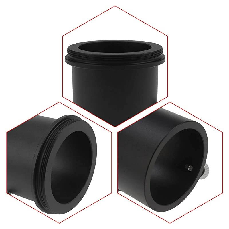 M42X0.75 Male Thread to 1.25" Adapter - converts from The T-2 Internal Thread to The Standard 1.25" Barrel Dimension