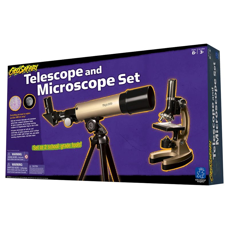 Educational Insights Geosafari Telescope & Microscope Set