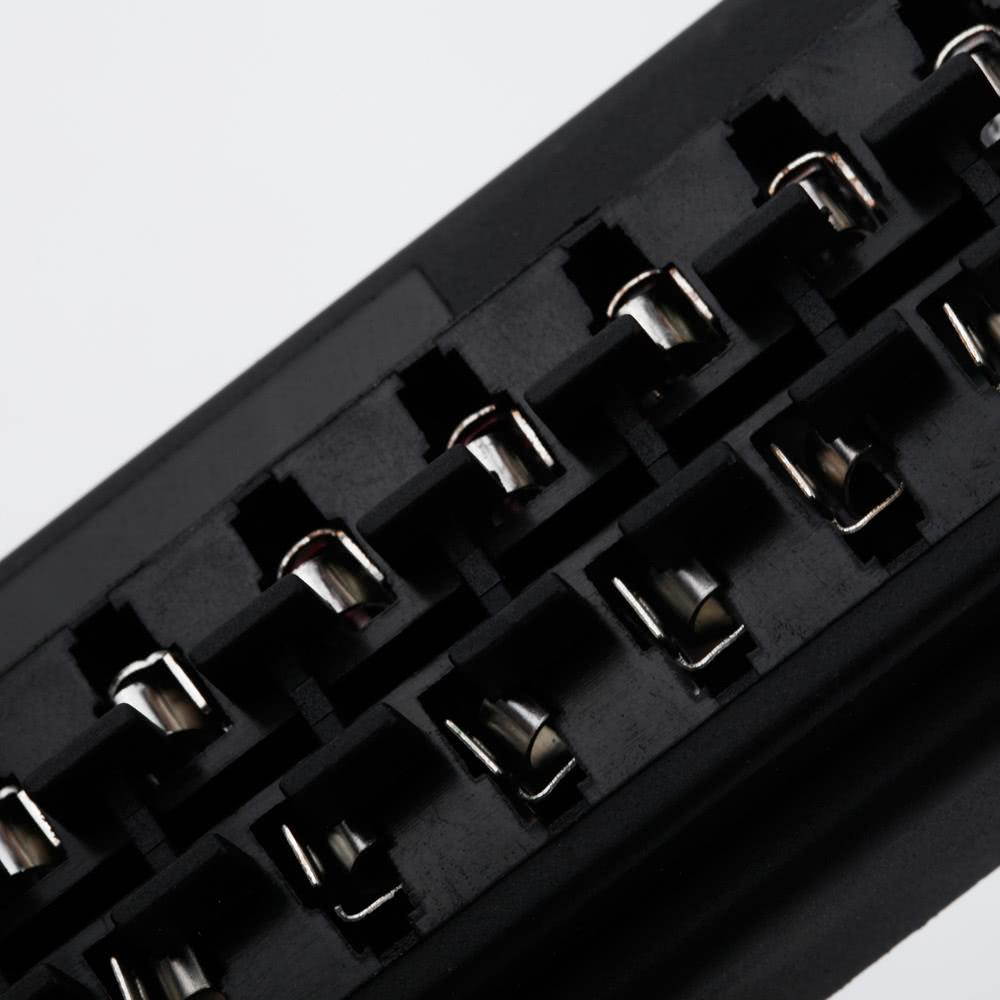 12 Way DC32V Circuit Car Trailer Auto Blade Fuse Box Block Holder ATC ATO 2-input 12-ouput Wire