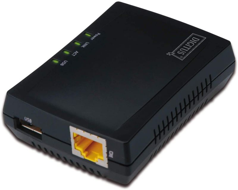 LevelOne FPS-1033 Print Server with Multi-Port - 1 x 10/100Base-TX Network, 2 x USB 2.0, 1 x Parallel - 100Mbps (FPS-1033 )