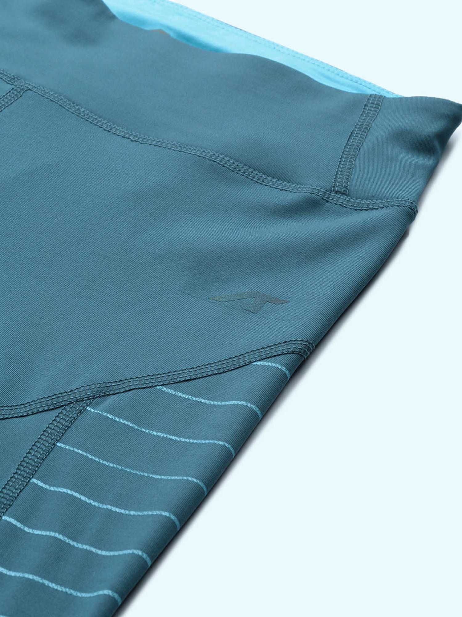 ALCIS Teal Printed Tights